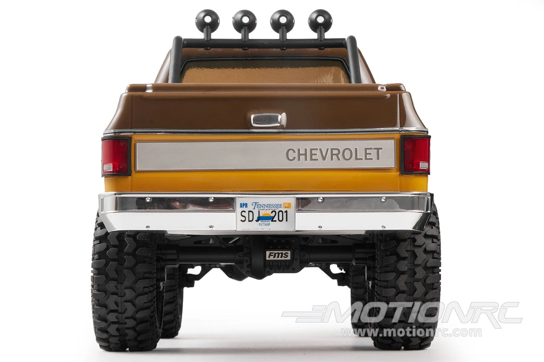 FMS FCX10 Chevy K5 Blazer Brown 1/10 Scale 4WD Crawler - RTR