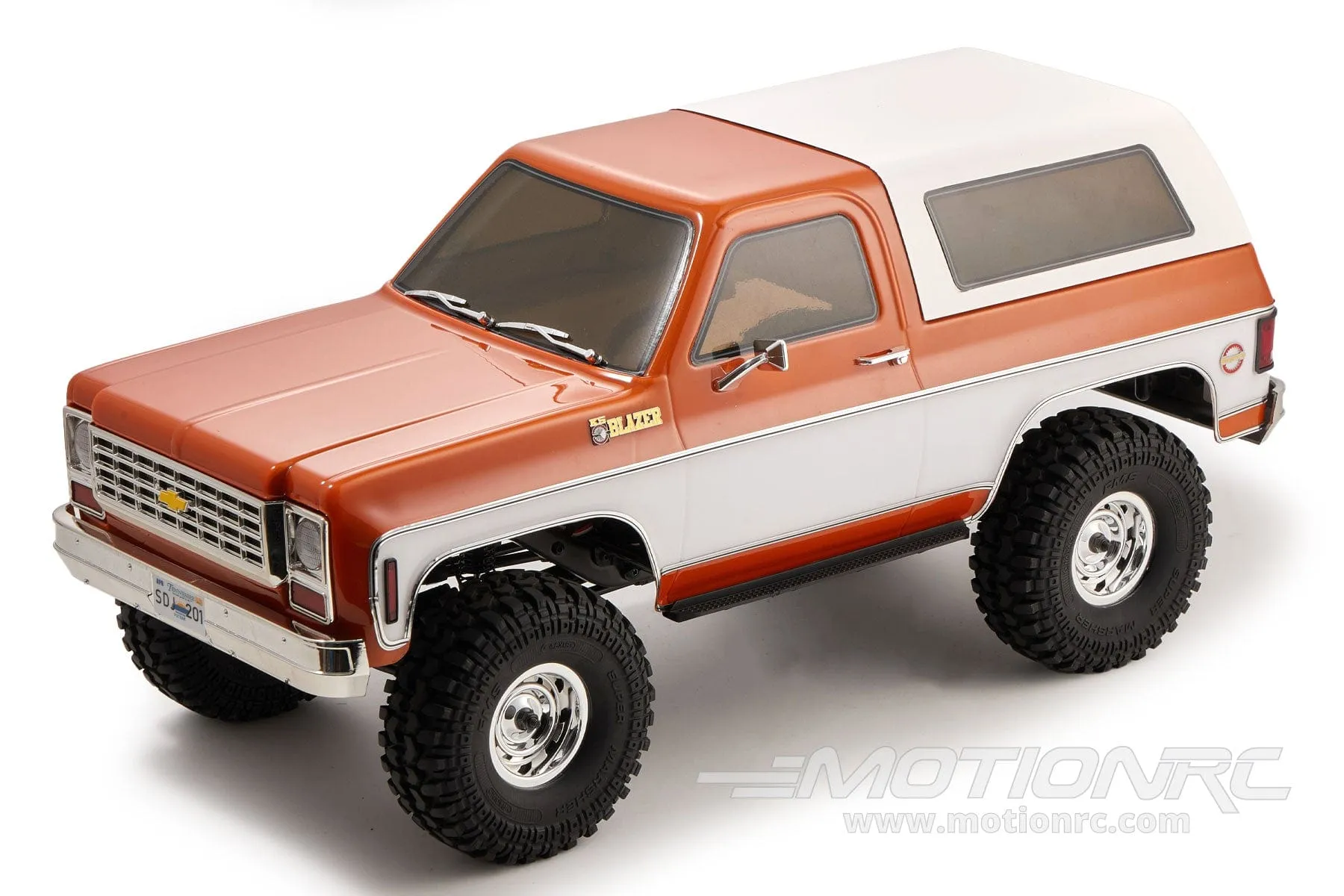 FMS FCX10 Chevy K5 Blazer Orange 1/10 Scale 4WD Crawler - RTR