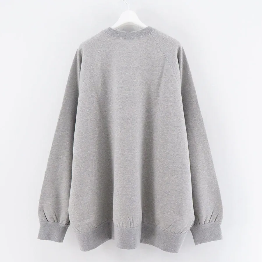 【Graphpaper/グラフペーパー】<br>Ultra Compact Terry Crew Neck Sweater <br>GM243-70142