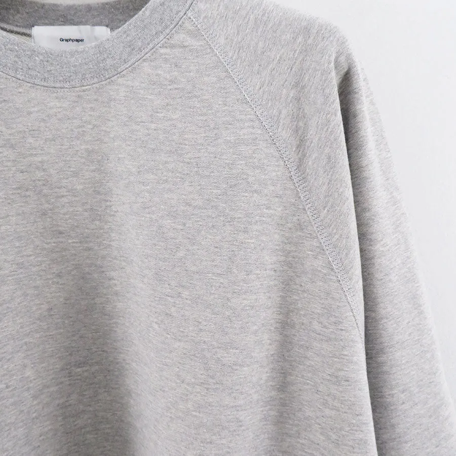 【Graphpaper/グラフペーパー】<br>Ultra Compact Terry Crew Neck Sweater <br>GM243-70142