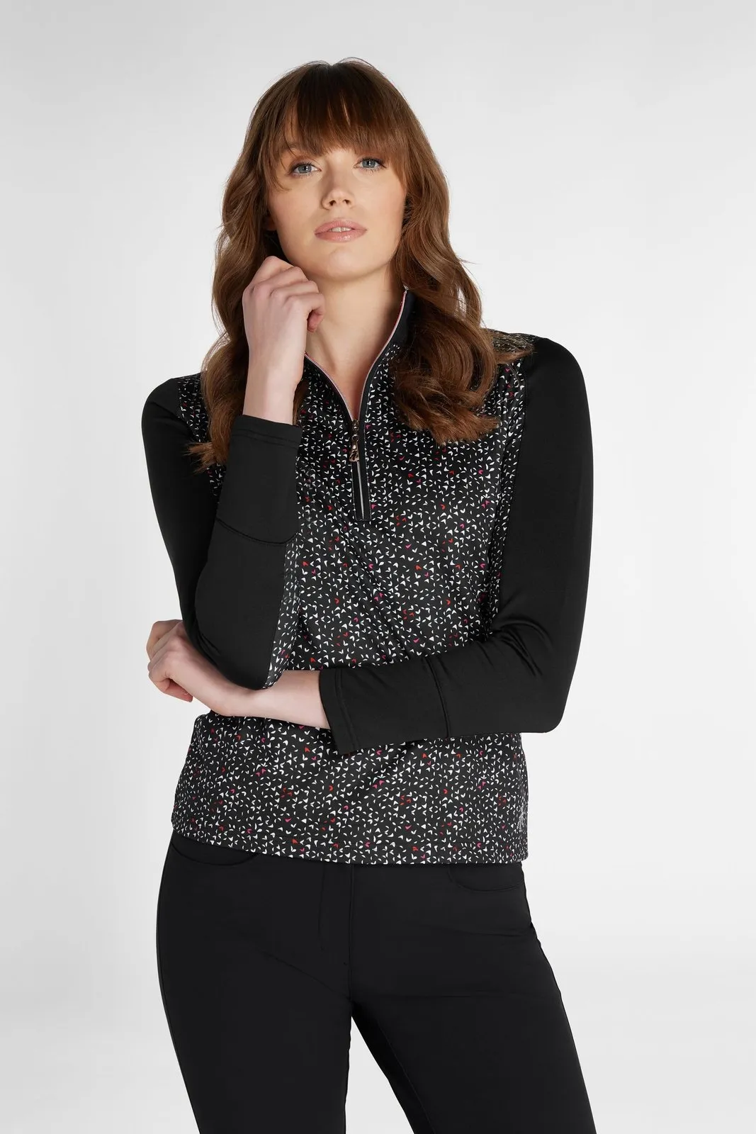 Green Lamb Ladies Khole Printed Golf Top AG22944