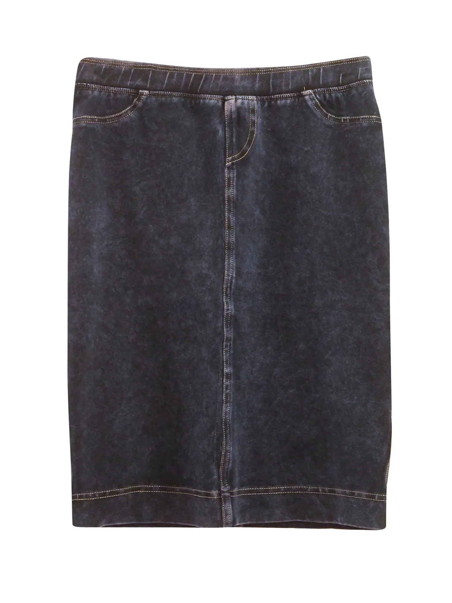 Hard Tail Junior Denim Pencil Skirt WJ-718