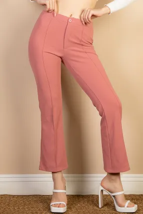 High Waist Knit Flare Pants (CAPELLA)