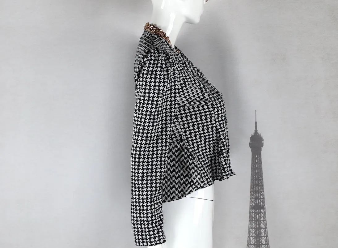 Houndstooth Blazer (Size Large)