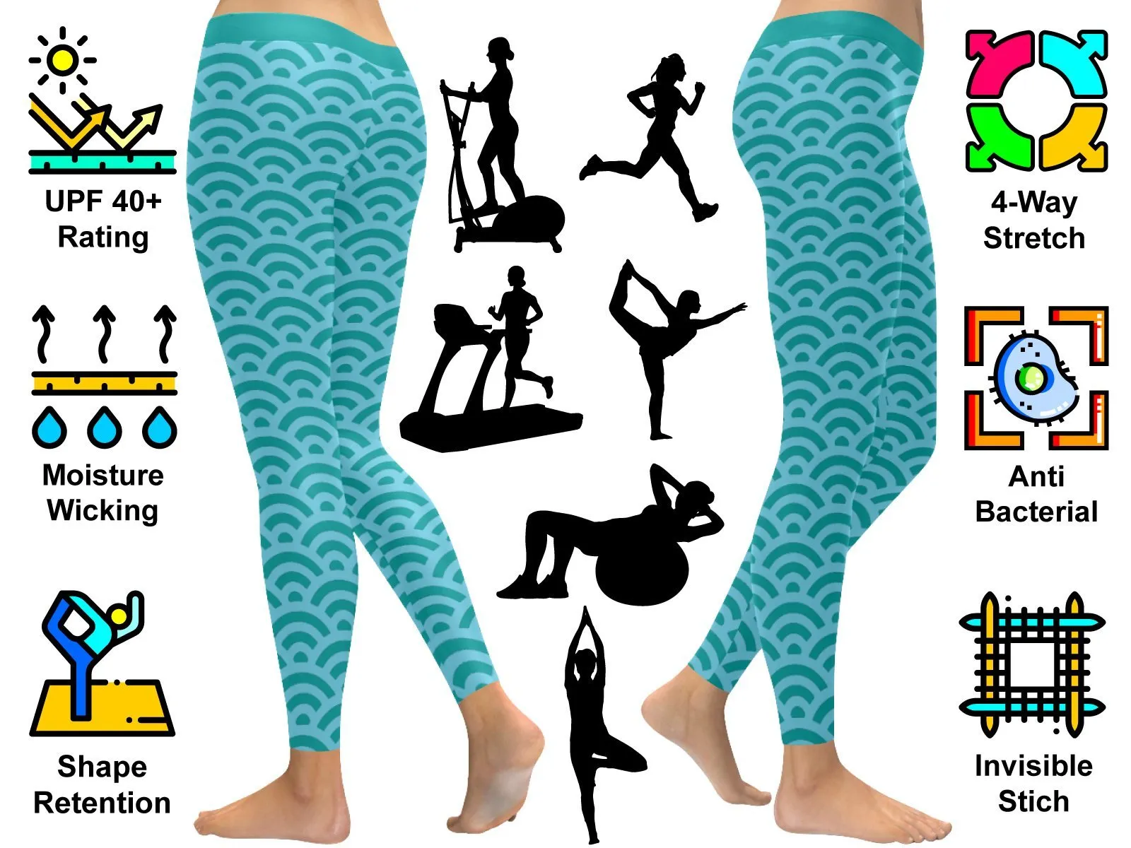 I Run To Jesus Funny Christian Gospel Faith Upf40  Womens Leggings - Christian Leggings For Women