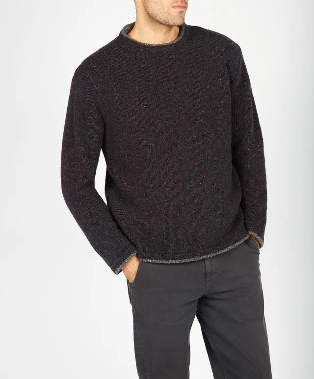 IE ROUNDTSONE SWEATER - NIGHT MARL