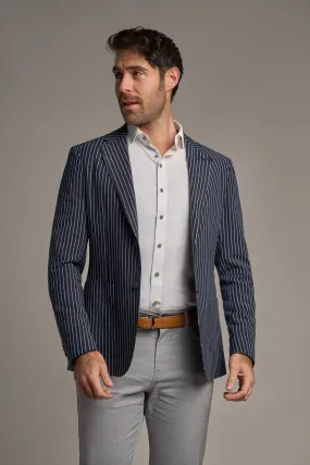 Julian Half-Lined Stripe Blazer