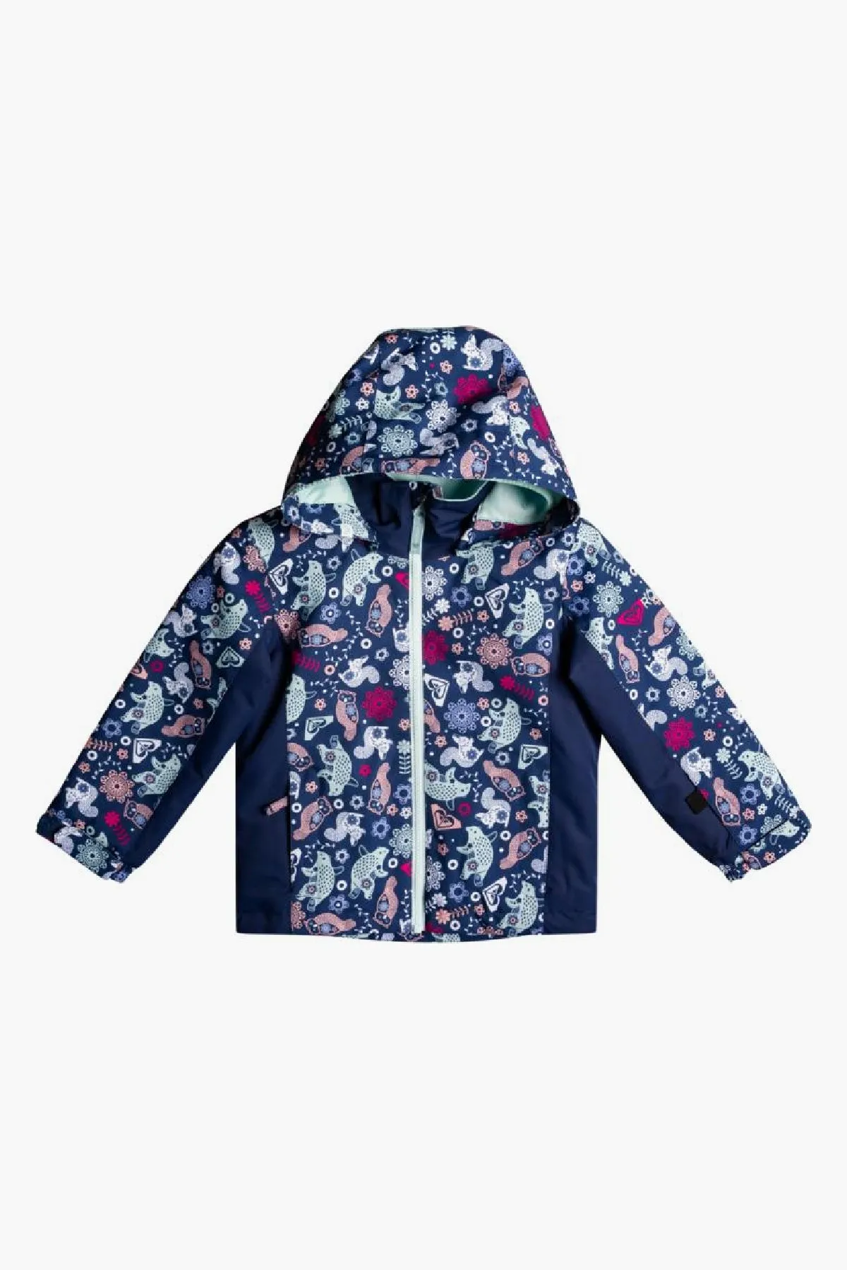 Kids Ski Jacket Roxy Snowy Tale Medieval Blue (Size 3 left)