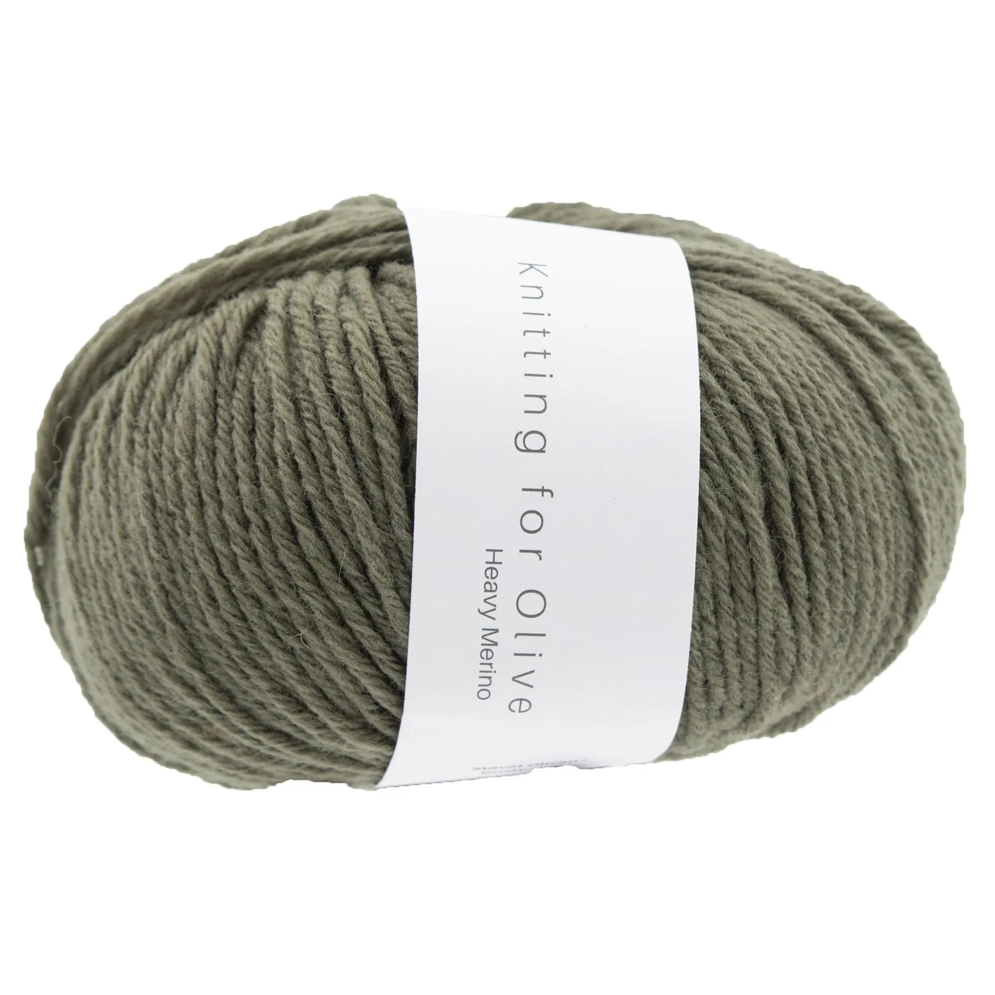 Knitting for Olive Heavy Merino Yarn - Dusty Olive