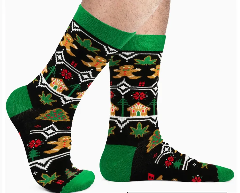 Let's Get Baked Adult Crew Socks