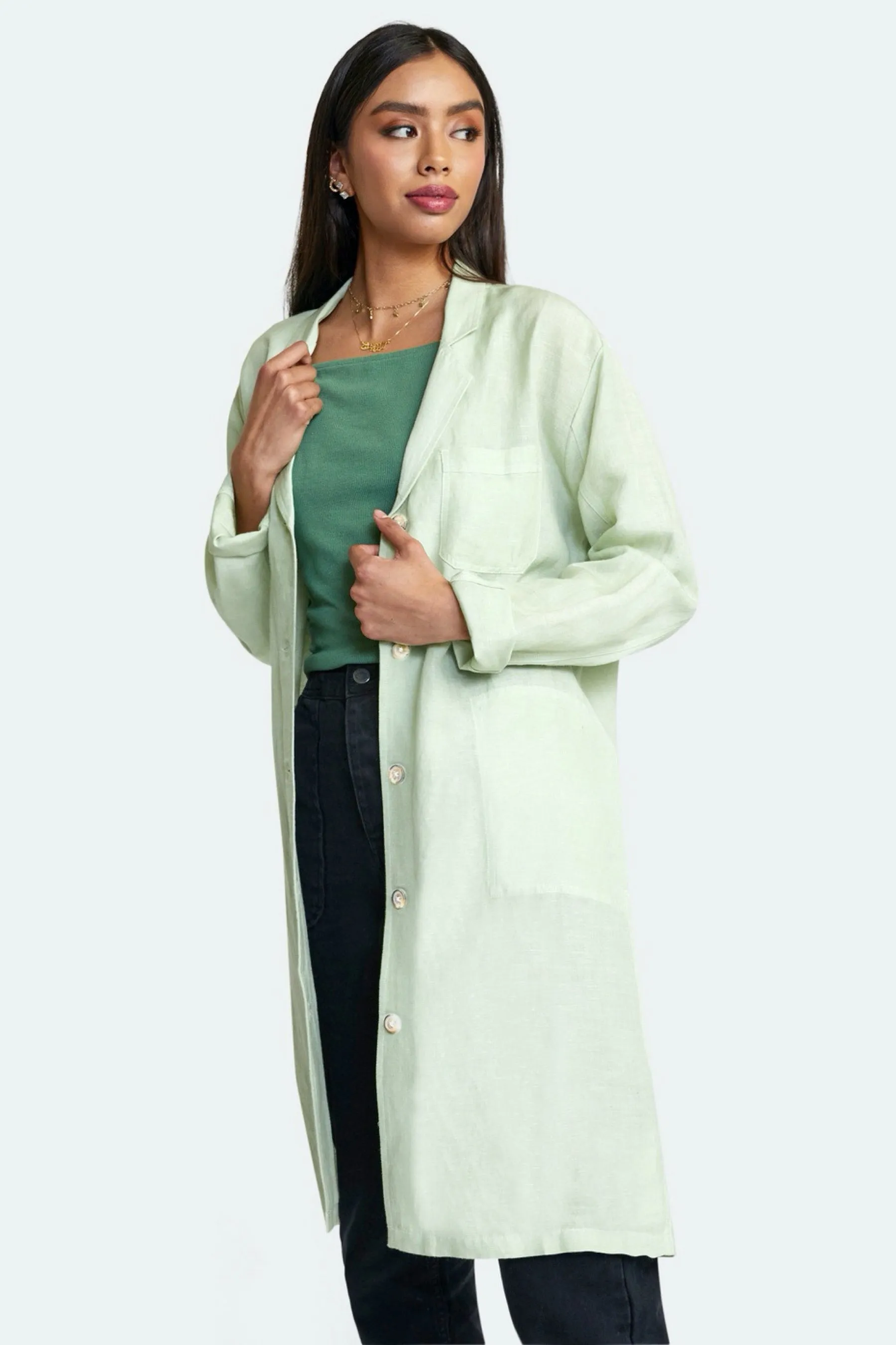 Light Green Balmy Blazer