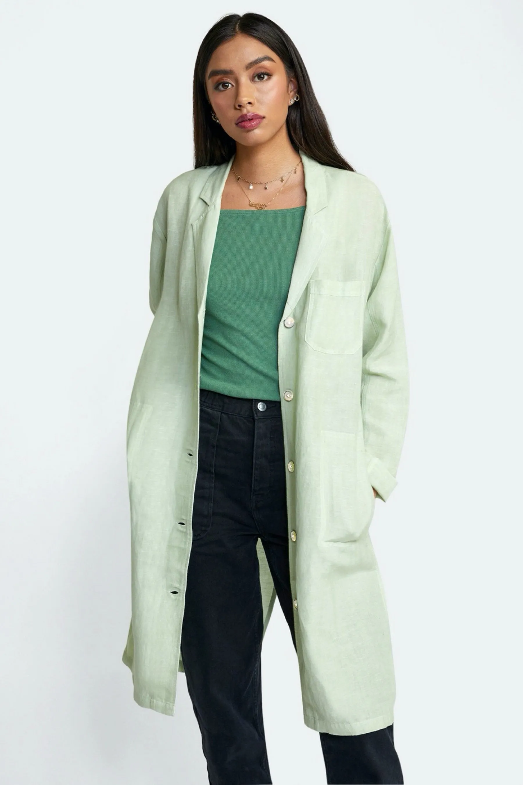 Light Green Balmy Blazer