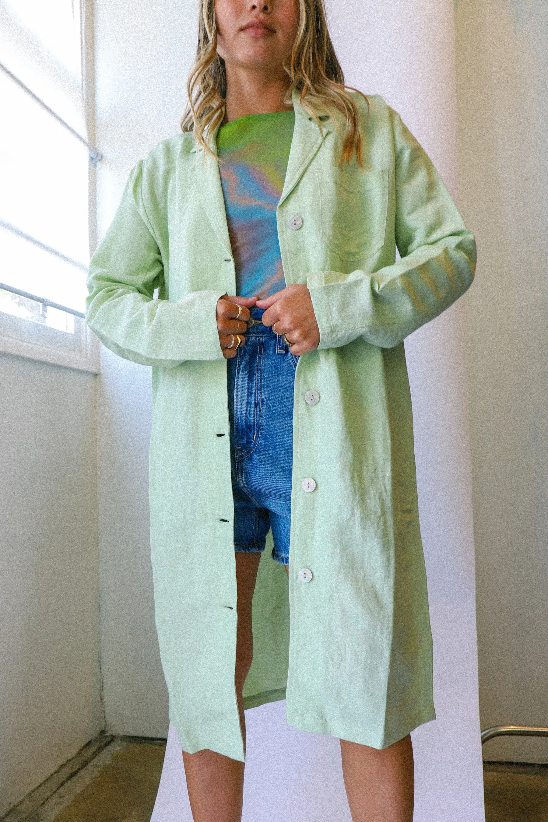 Light Green Balmy Blazer