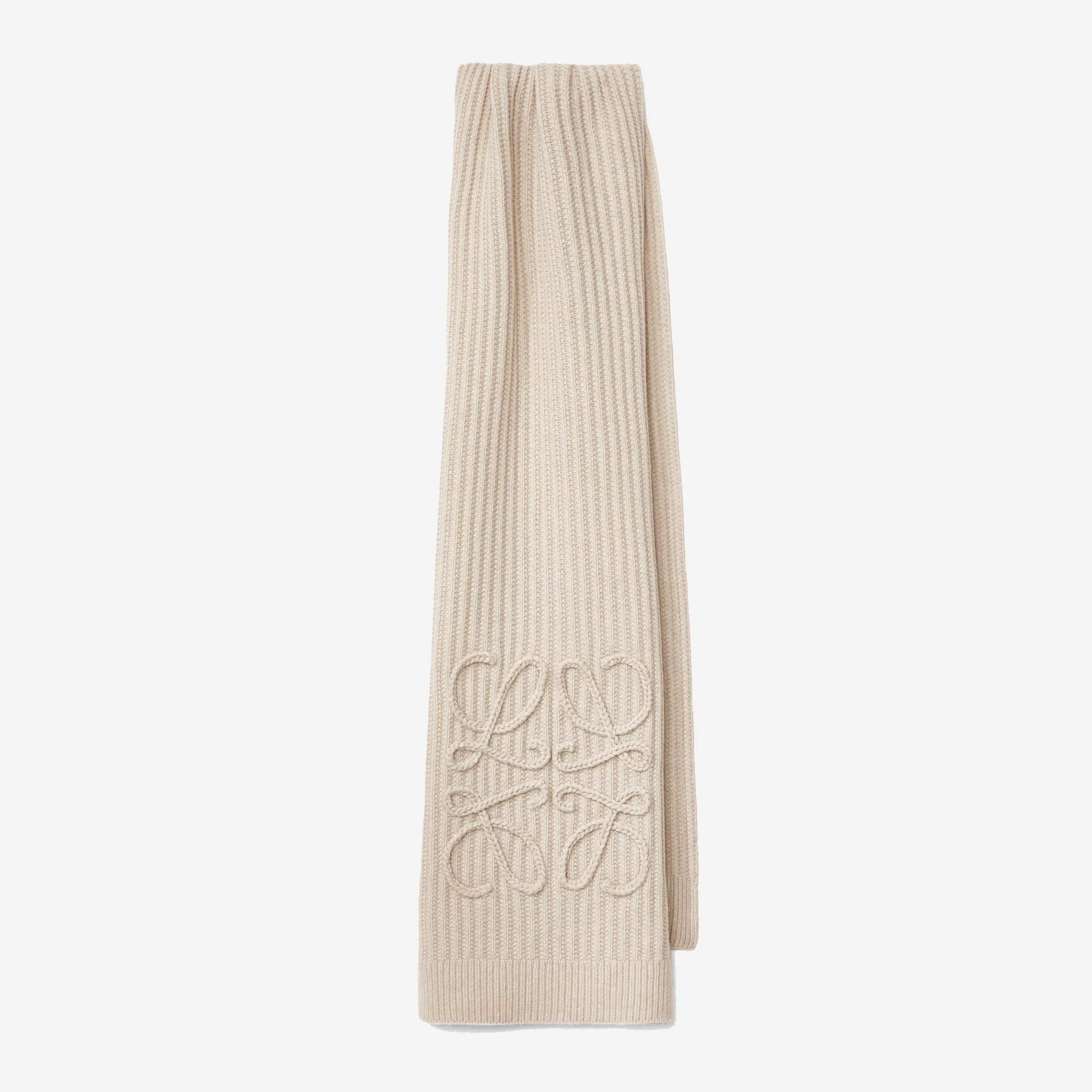 Loewe Anagram Wool Scarf