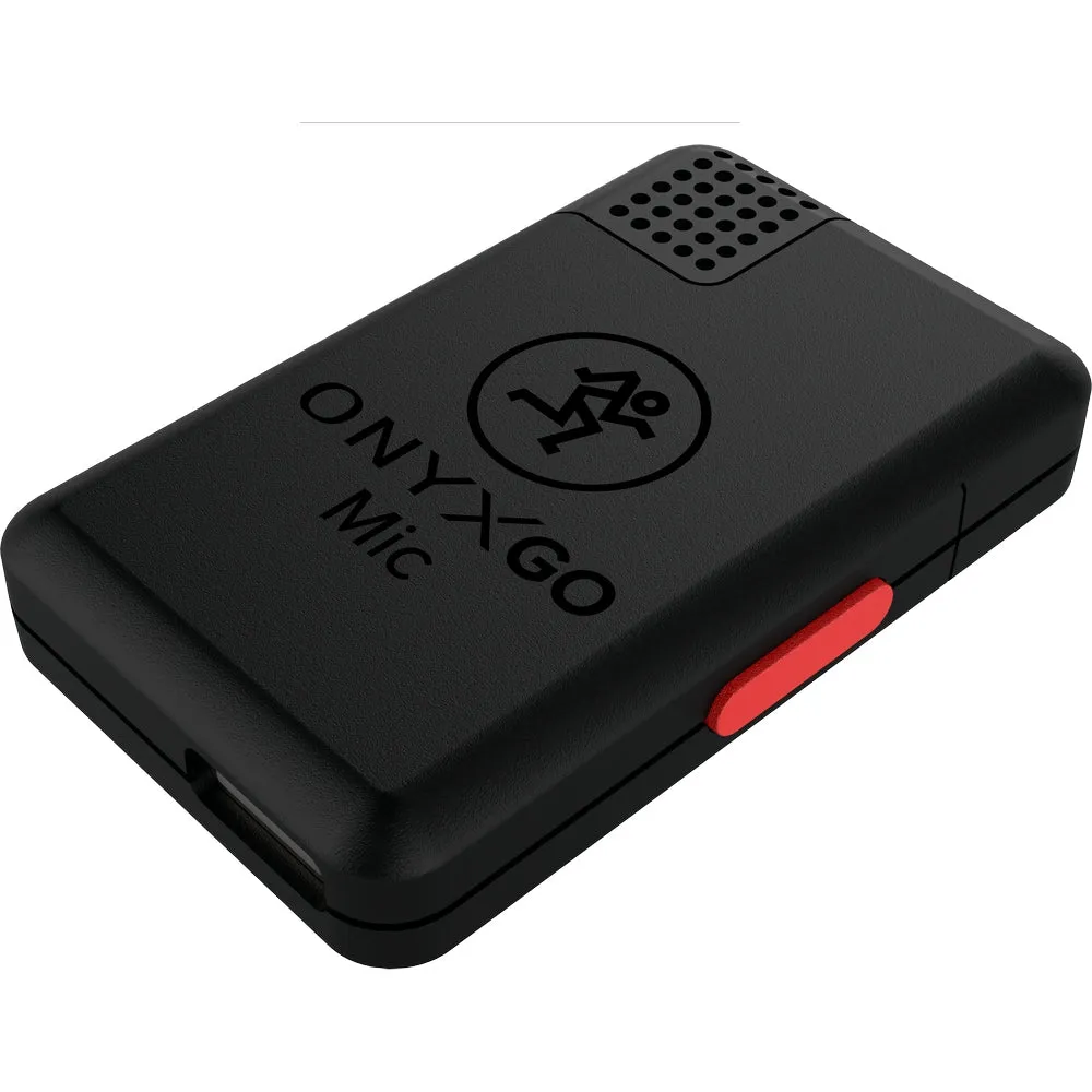 Mackie ONYXGO MIC Wireless Clip-on Mic w/ Companion App