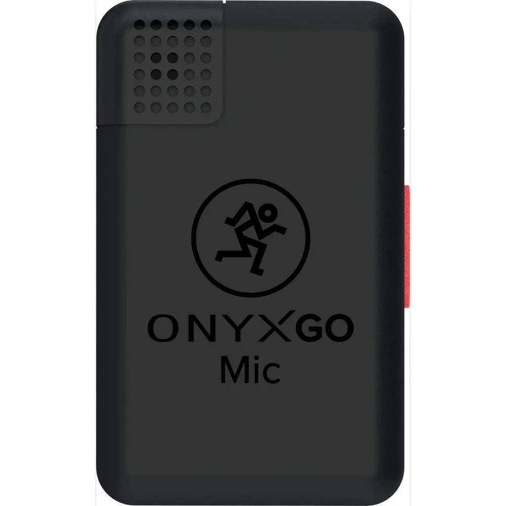 Mackie ONYXGO MIC Wireless Clip-on Mic w/ Companion App