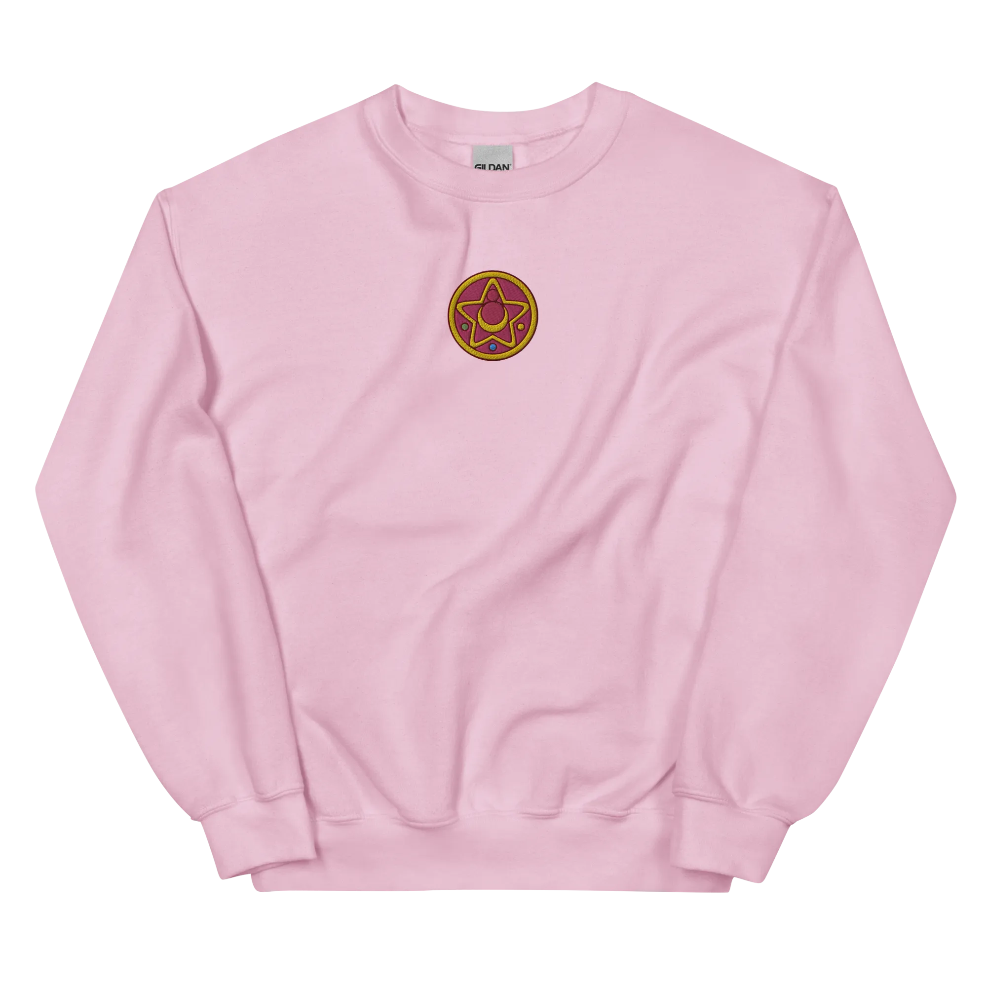 Magical Girl Compact Embroidered Sweatshirt