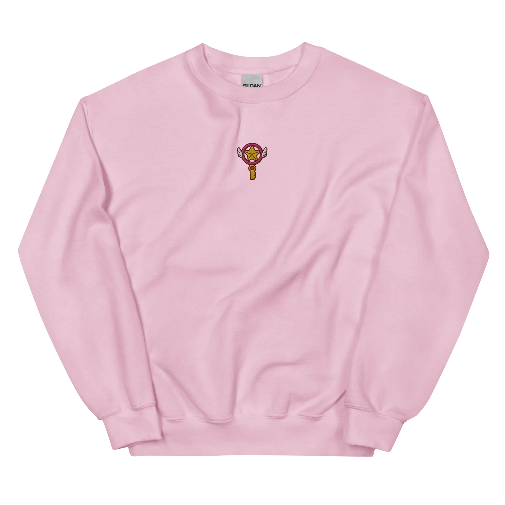 Magical Girl Star Key Embroidered Sweatshirt