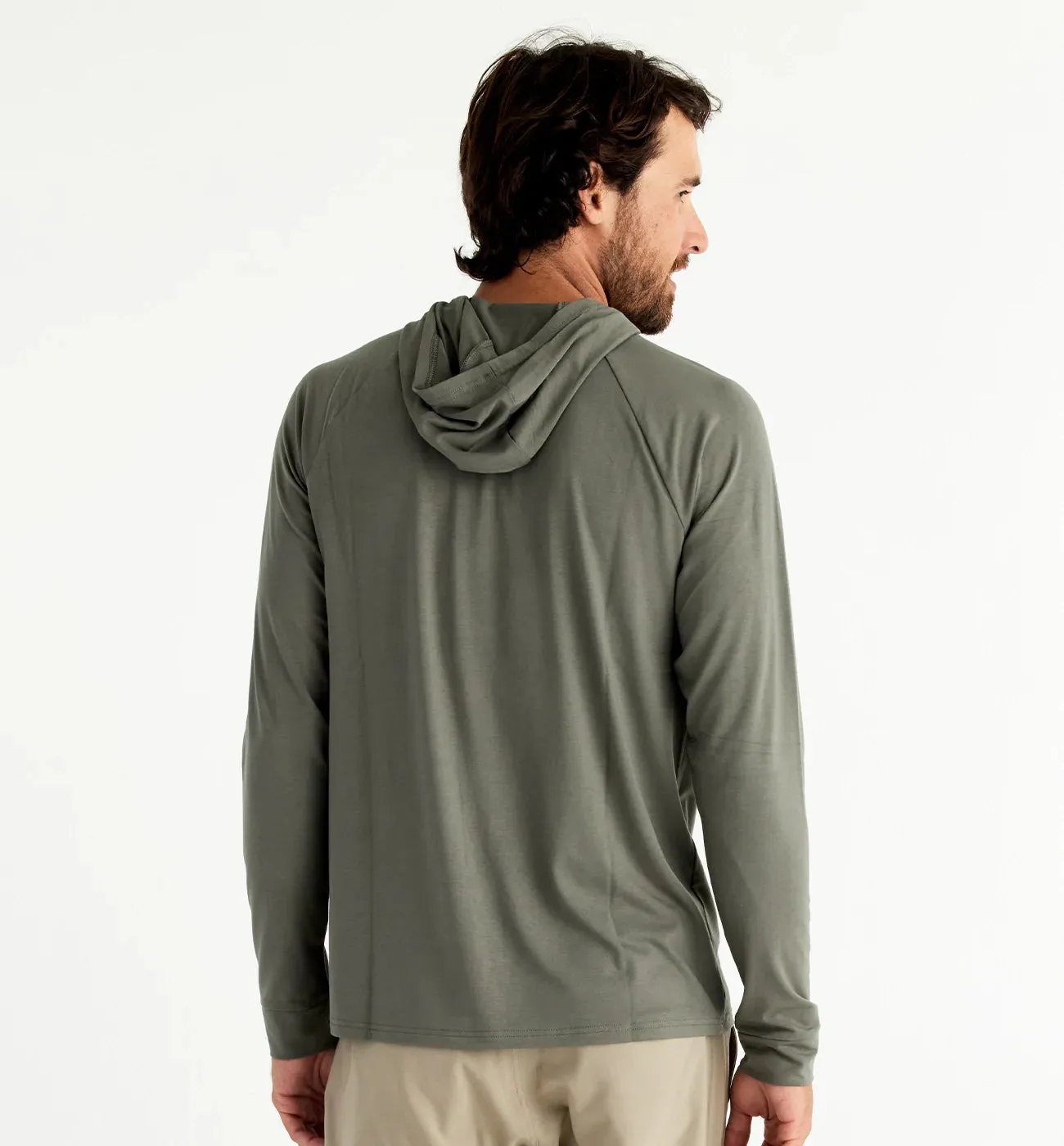 Men's Bamboo Flex Hoodie - Fatigue