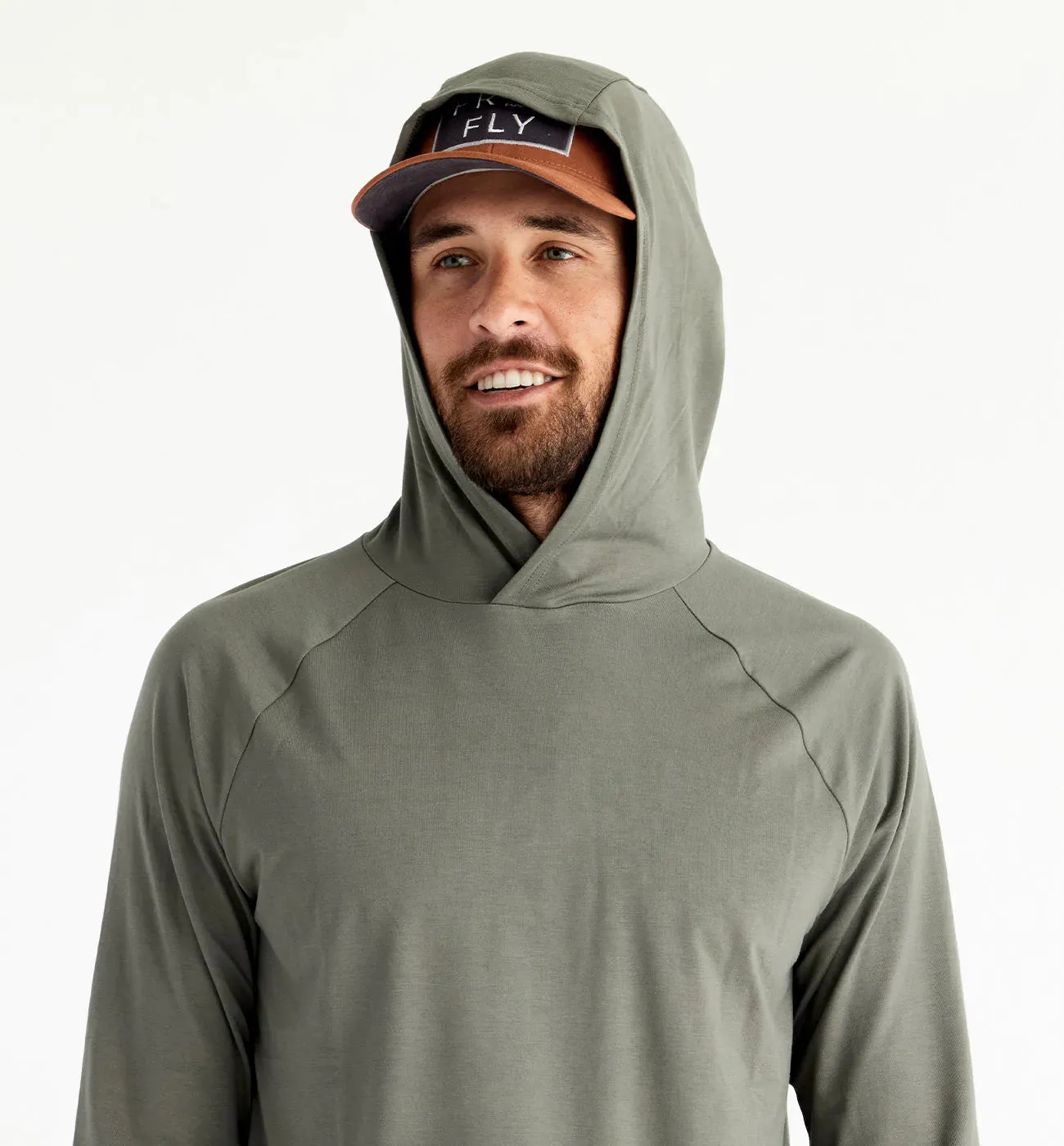 Men's Bamboo Flex Hoodie - Fatigue