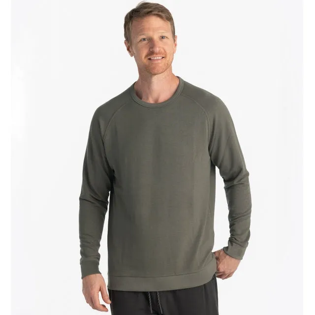 Men's Bamboo Lightweight Fleece Crew