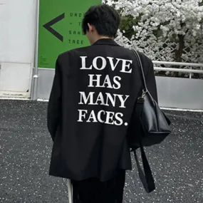 Men's Love Has Many Faces Blazer