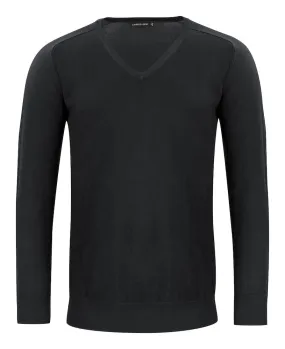 Merino Sweater V-Neck Black