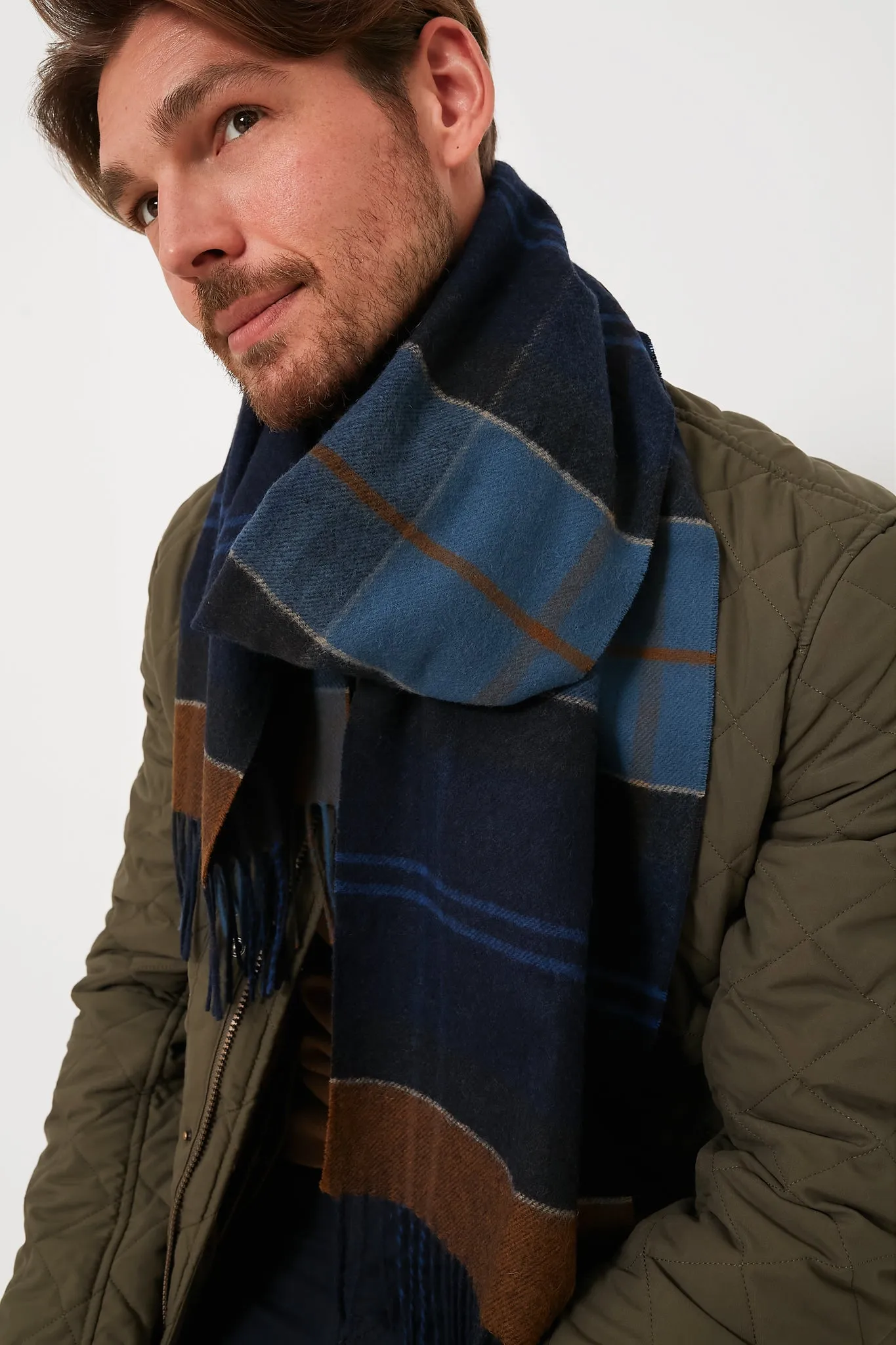 Midnight Iverness Tartan Scarf