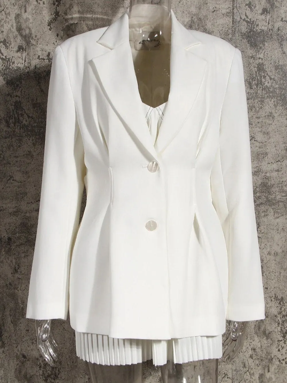 MONTE Blazer w Corset Belt