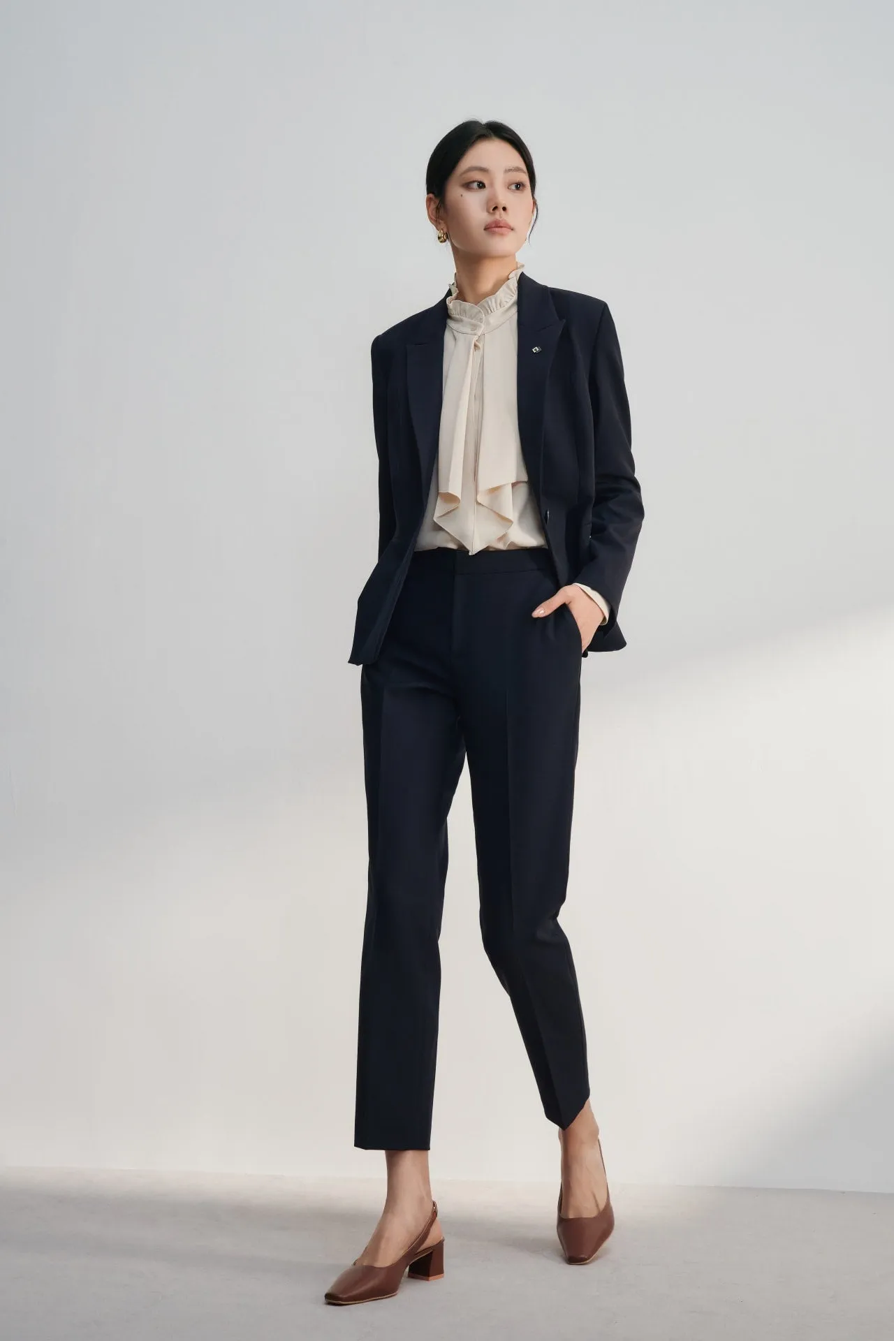 Multi-Way Stretch Suit Blazer