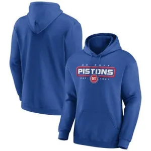 New - NBA Detroit Pistons Men's Fadeaway Jumper Hooded Sweatshirt - M