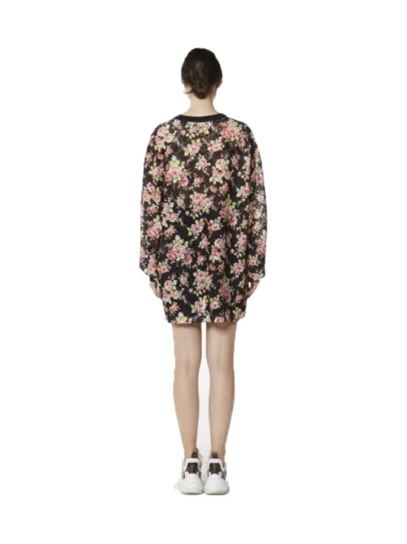 OVERSIZED FLOWER MESH