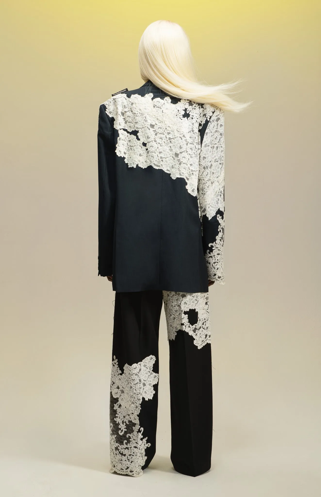 Pantalon X Lace White