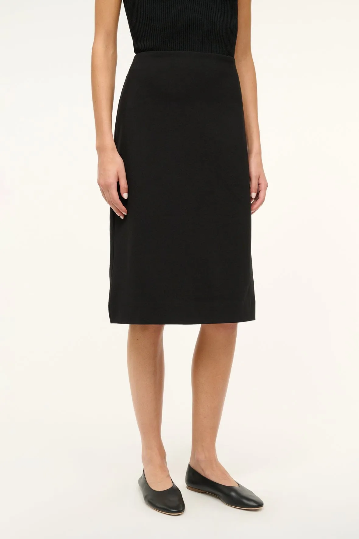 PASCALE PENCIL SKIRT | BLACK