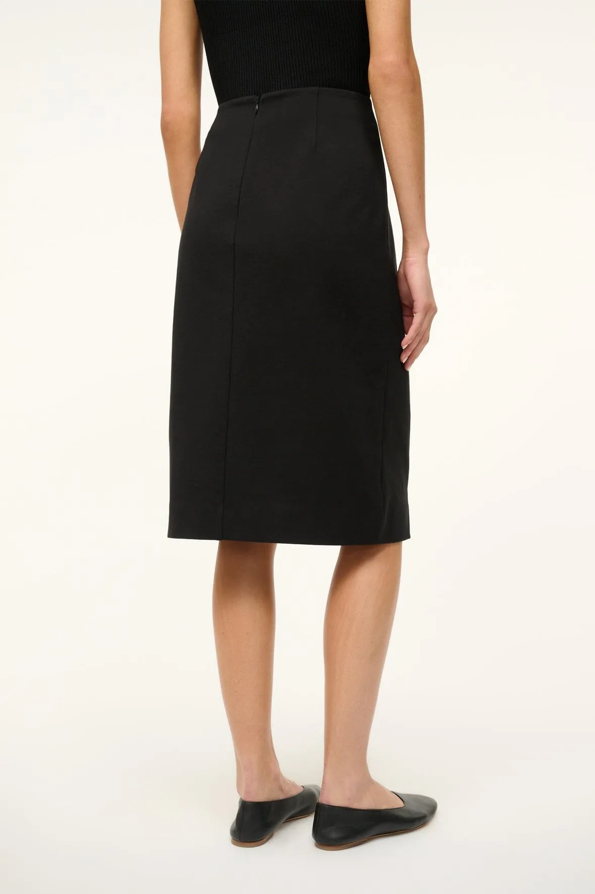 PASCALE PENCIL SKIRT | BLACK