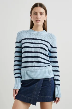 Rails Alise sweater in Sky navy stripe