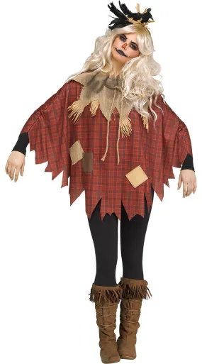 Scary Crow Poncho Costume