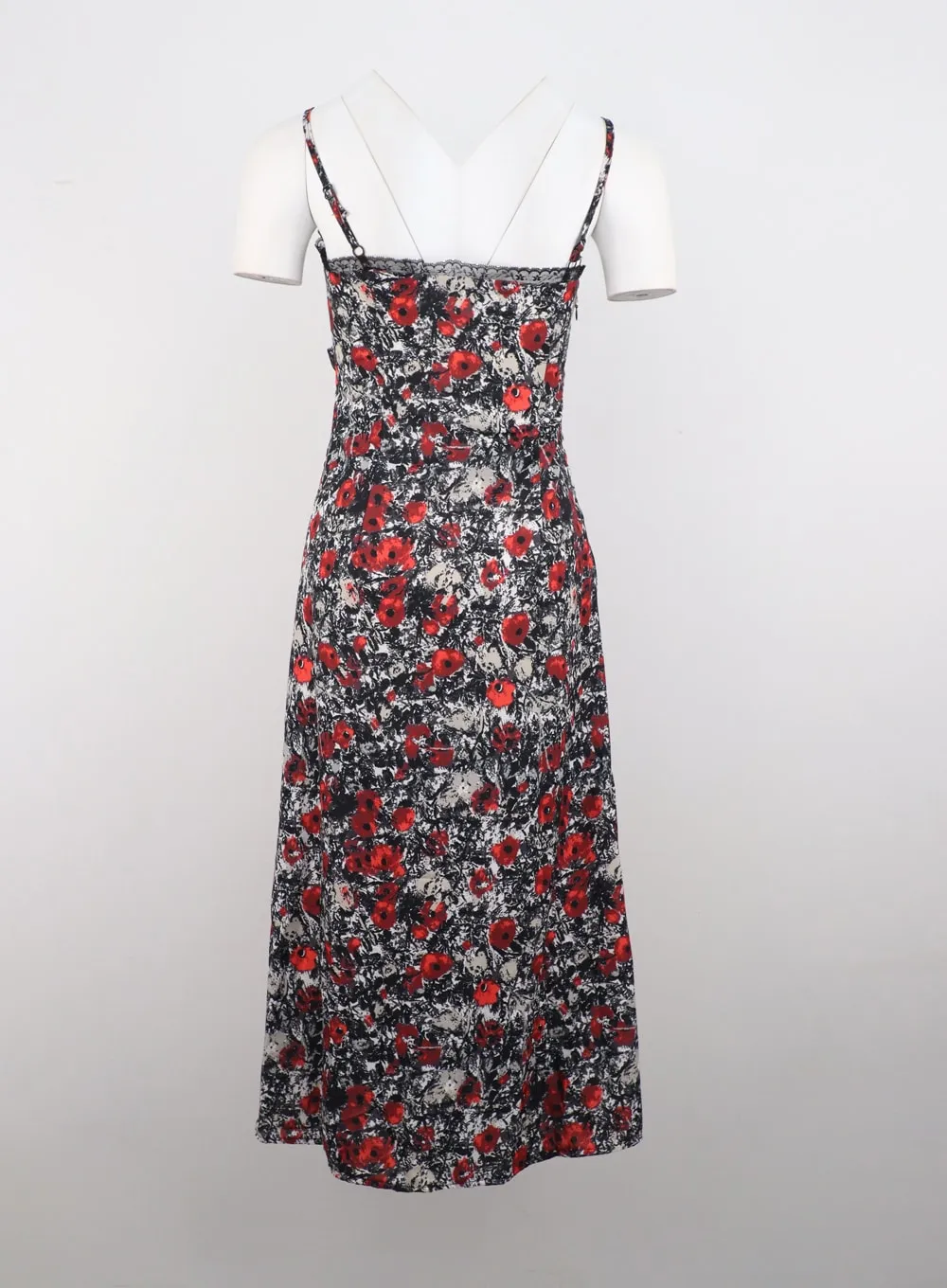 Sleeveless Floral Maxi Dress IS304