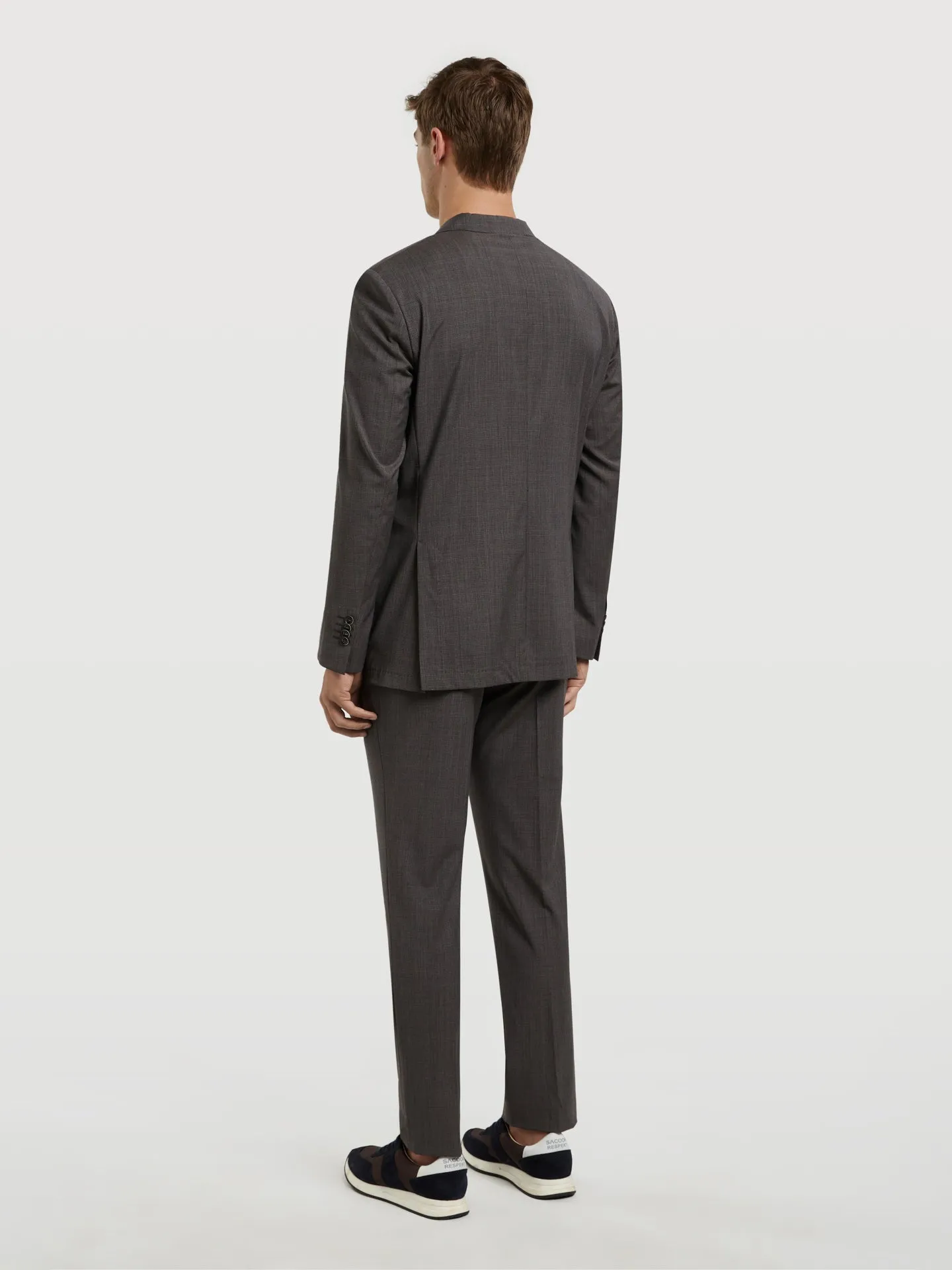 Slim Fit K-Jump Pied-poule Suit