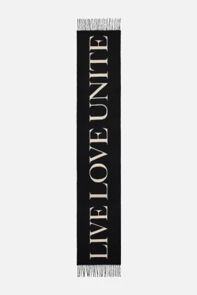 SLOGAN SCARF