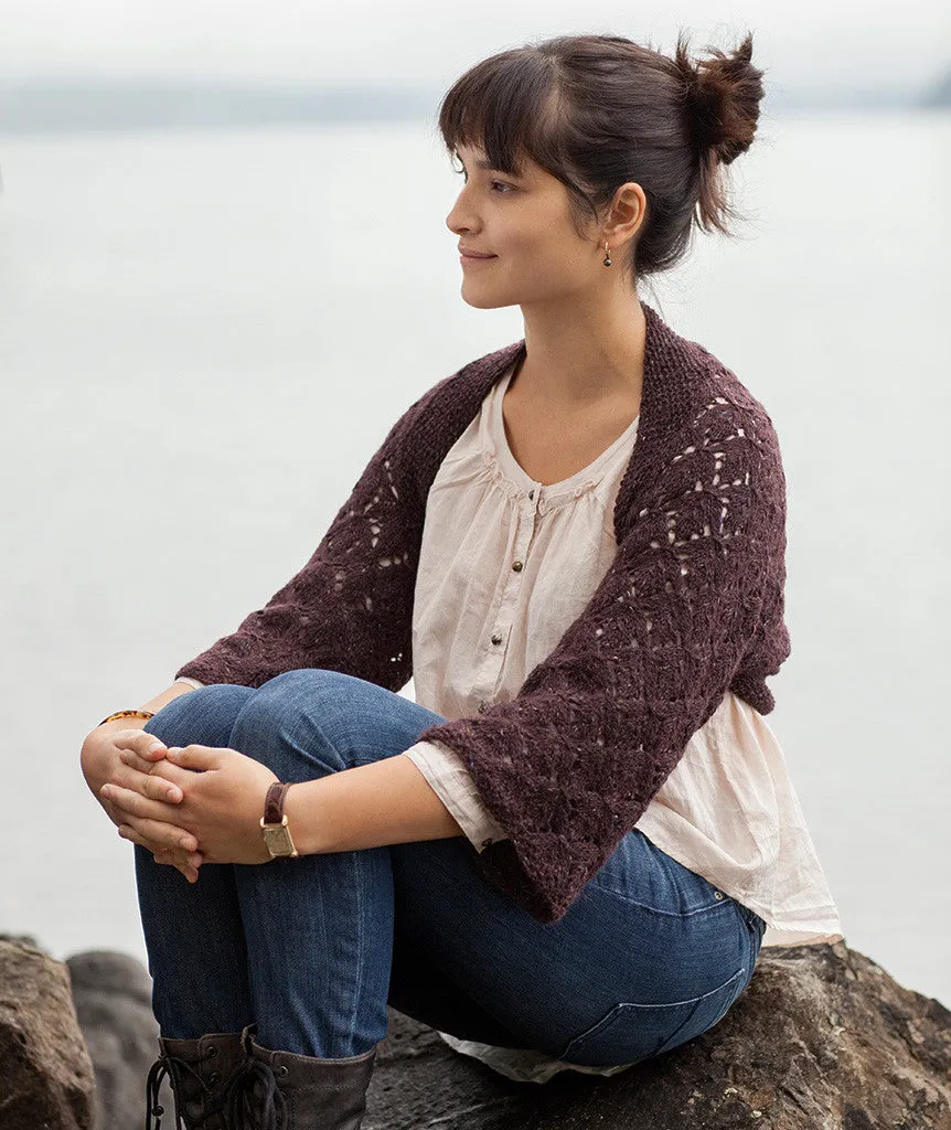 Smocked Lace Wrap & Shrug Pattern