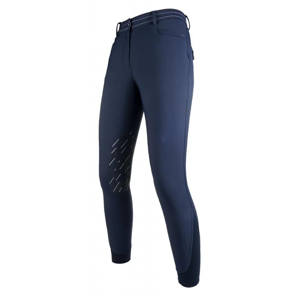 Softshell Riding Breeches Elegance Style Silicone Knee Patch