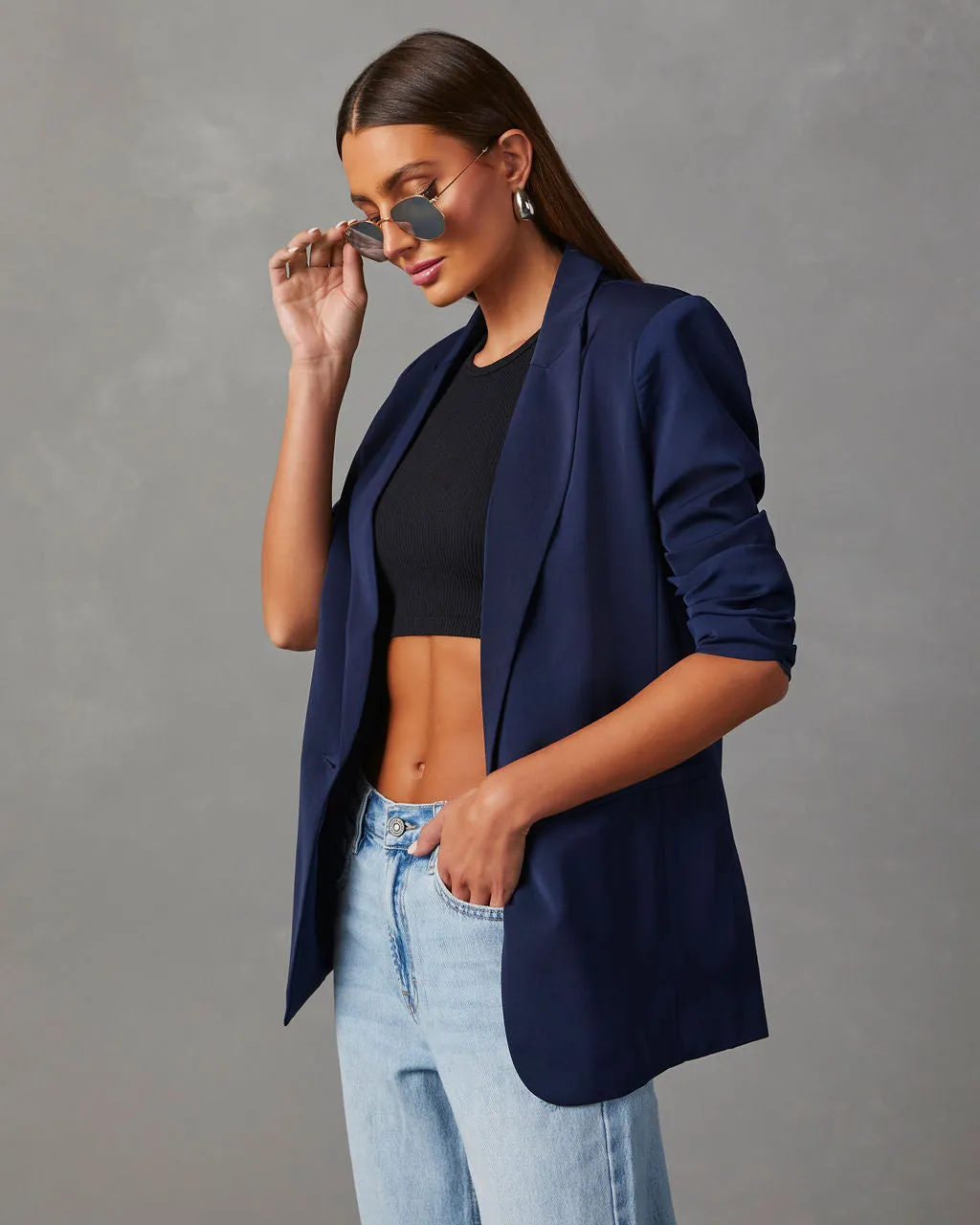 Standards Pocketed Blazer