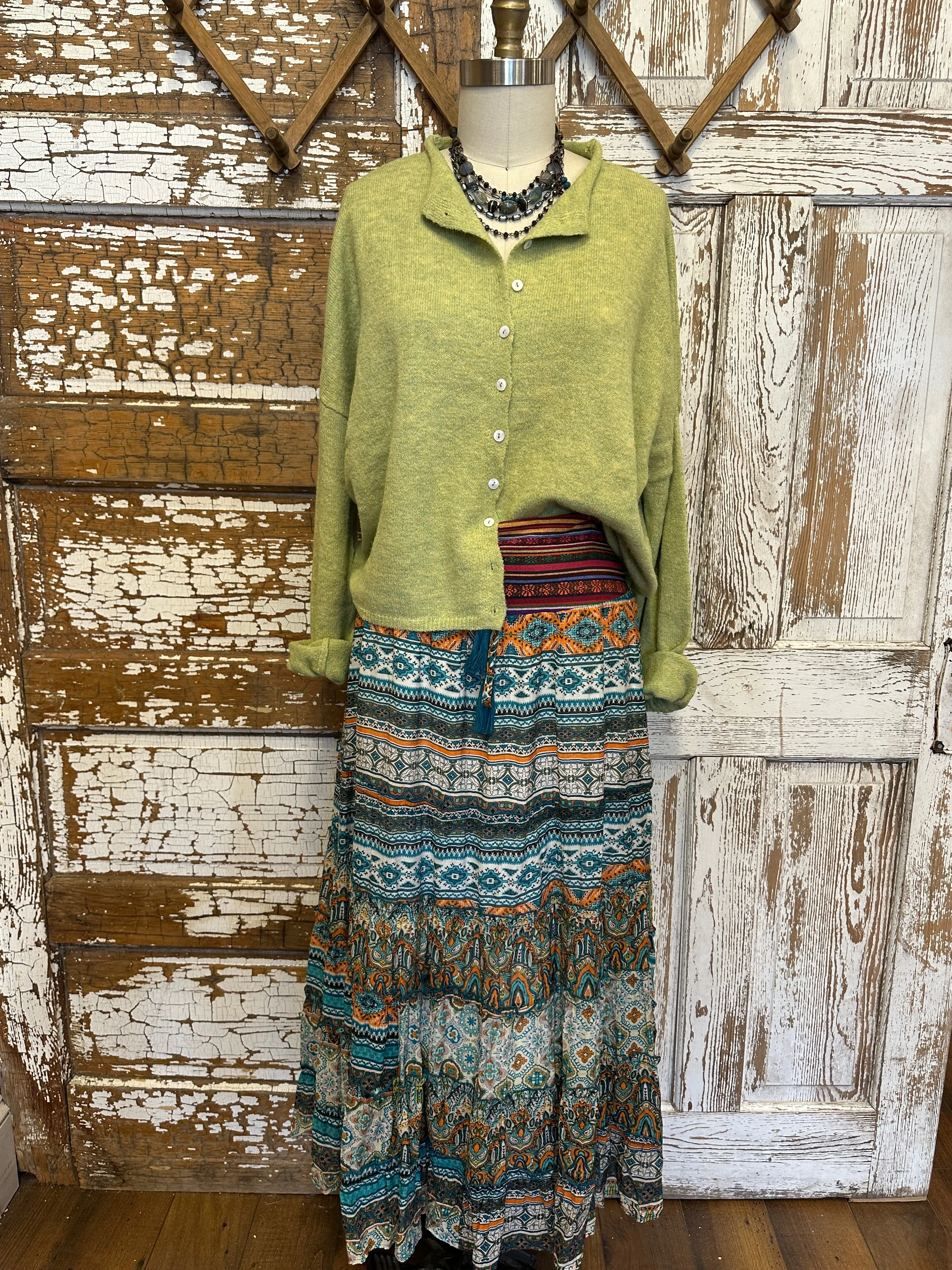 Sunny Lime Cardigan