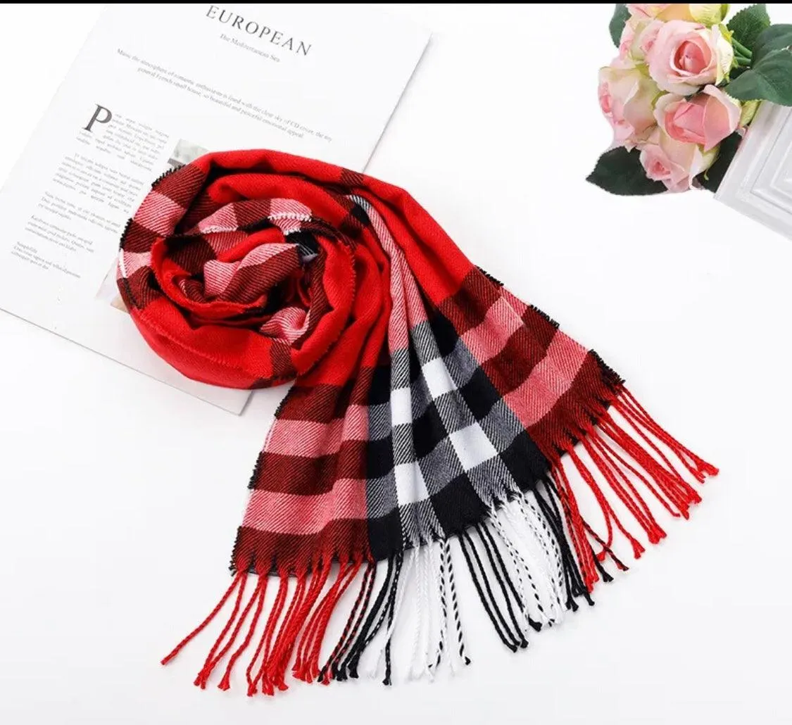 Super Soft Long Cashmere Wool Scarfs