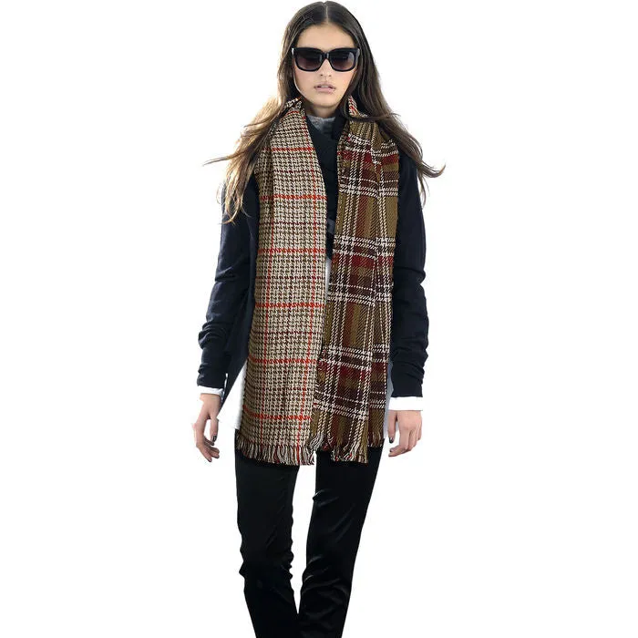 Tartan Reversible Scarf, Scarve