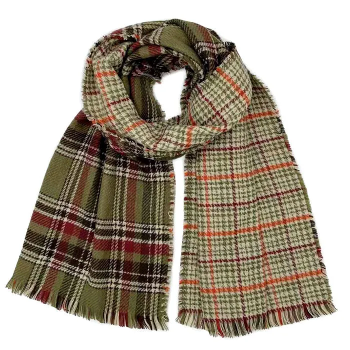 Tartan Reversible Scarf, Scarve