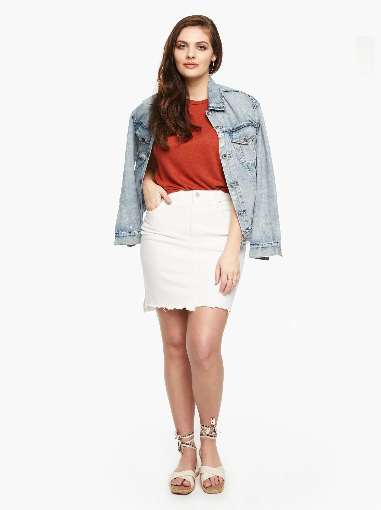 The Erika Denim Skirt