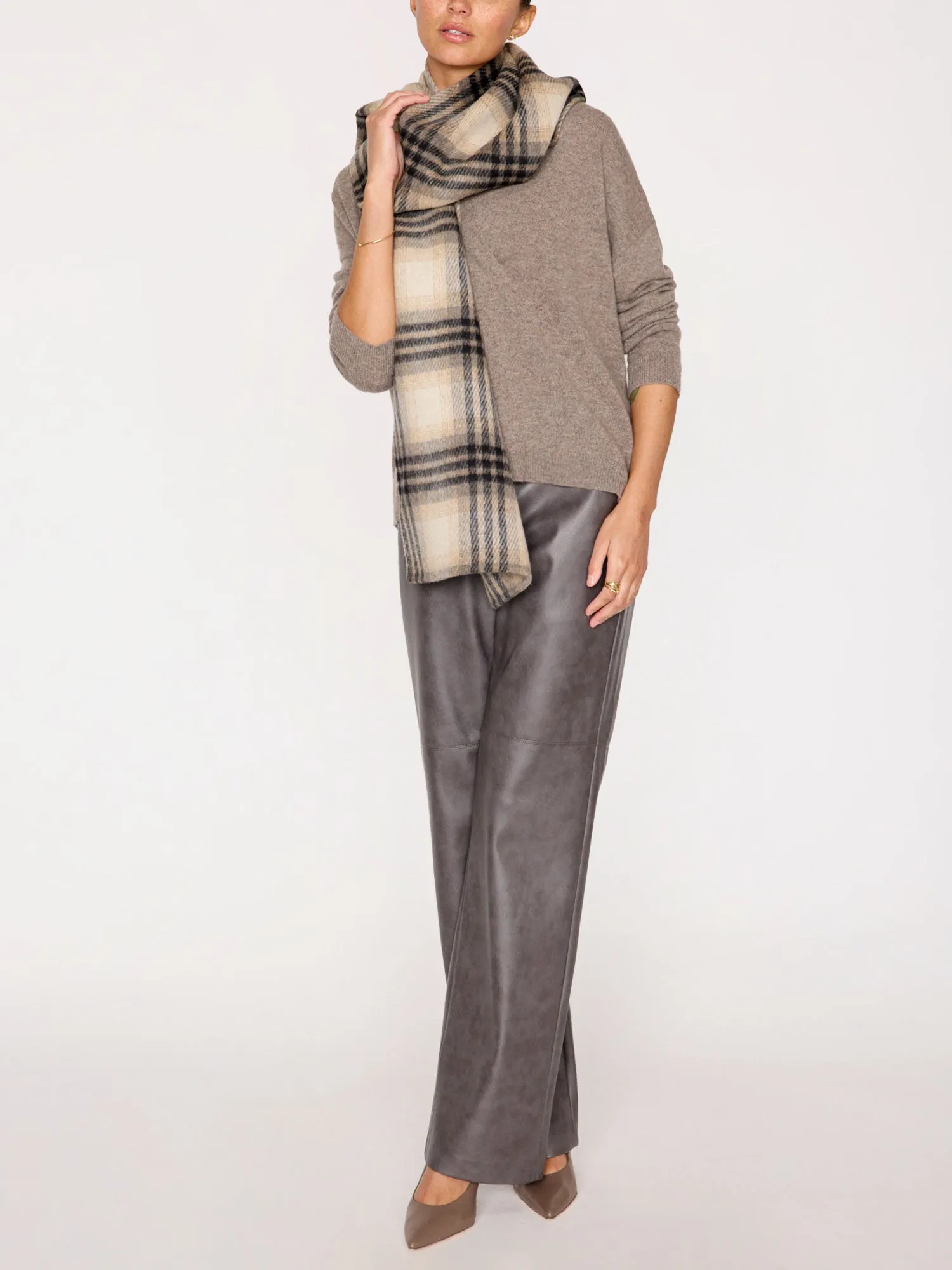 The Stowe Plaid Scarf