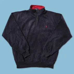 Vintage Polo Ralph Lauren Q-Zip Fleece Large